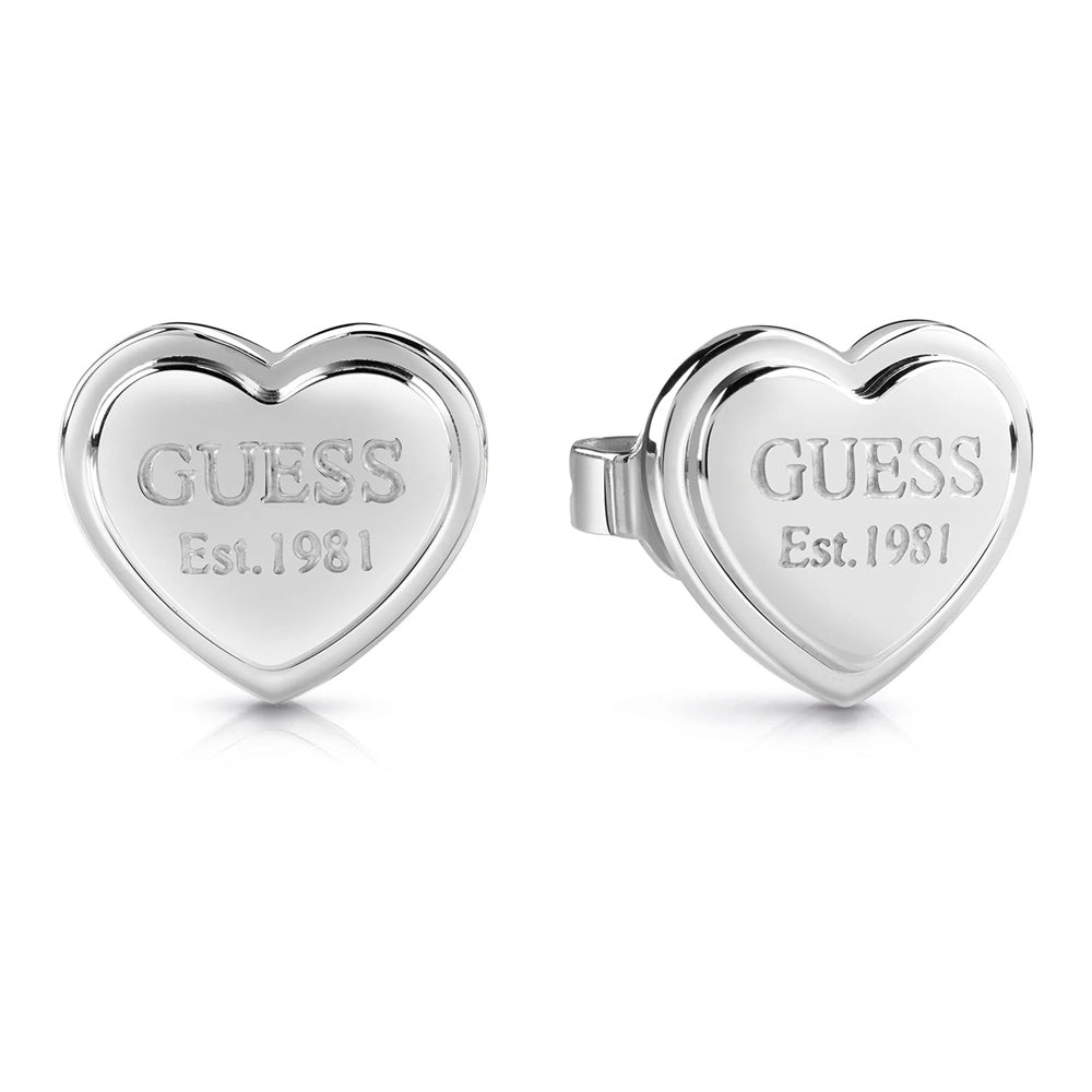 Guess Ladies Earrings JUBE02179JWRHTU - Designed by Guess Available to Buy at a Discounted Price on Moon Behind The Hill Online Designer Discount Store