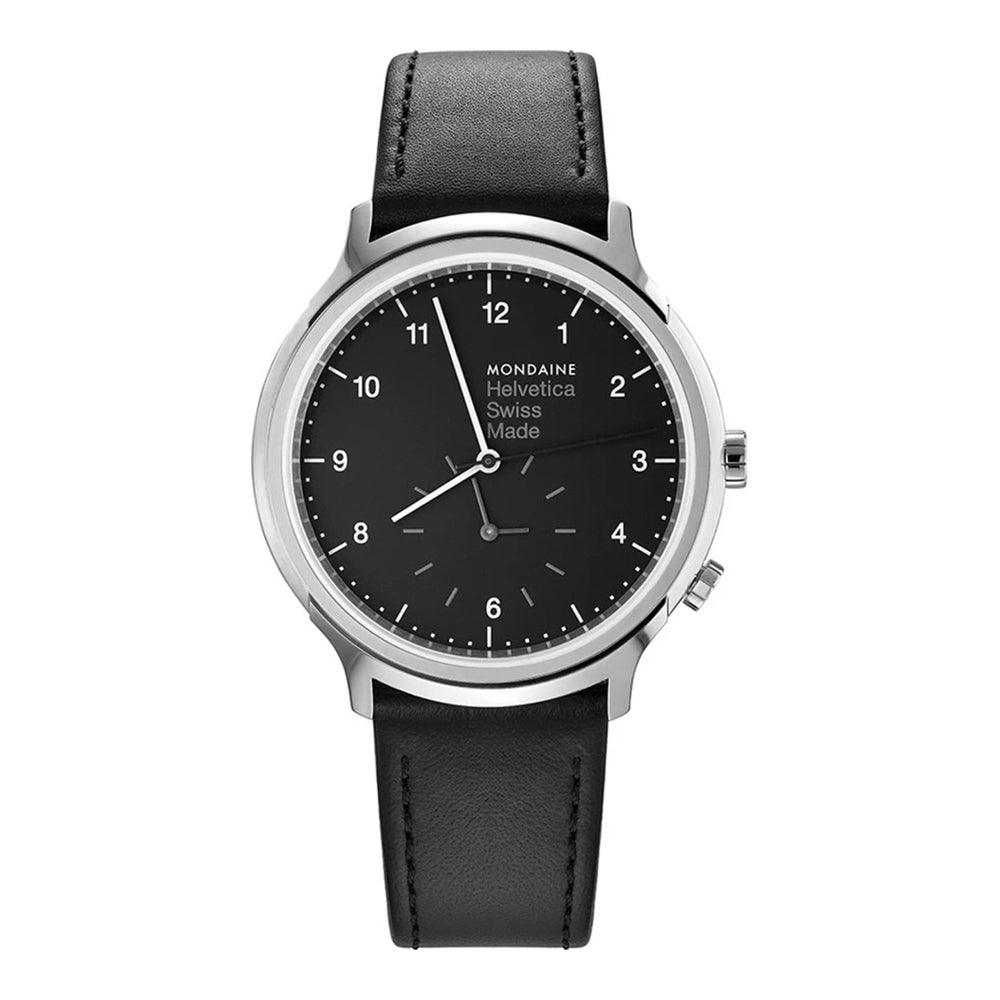 Mondaine Helvetica MH1.R2020.LB Mens Watch designed by Mondaine available from Moon Behind The Hill's Men's Jewellery & Watches range