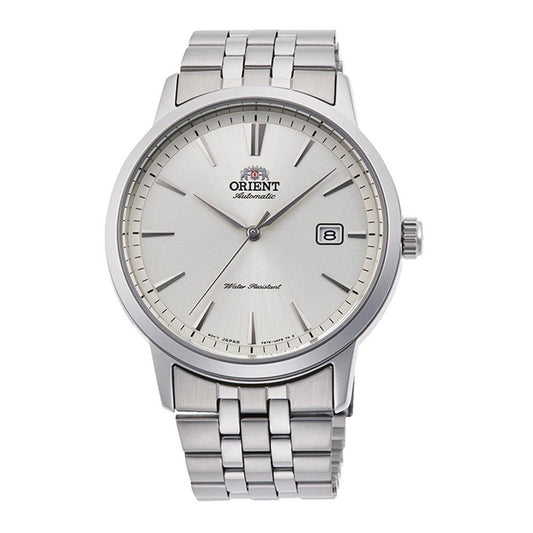 Orient Bambino Automatic RA-AC0F02S10B Mens Watch designed by Orient available from Moon Behind The Hill's Men's Jewellery & Watches range