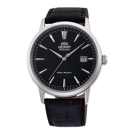 Orient Bambino Automatic RA-AC0F05B10B Mens Watch designed by Orient available from Moon Behind The Hill 's Jewelry > Watches > Mens range