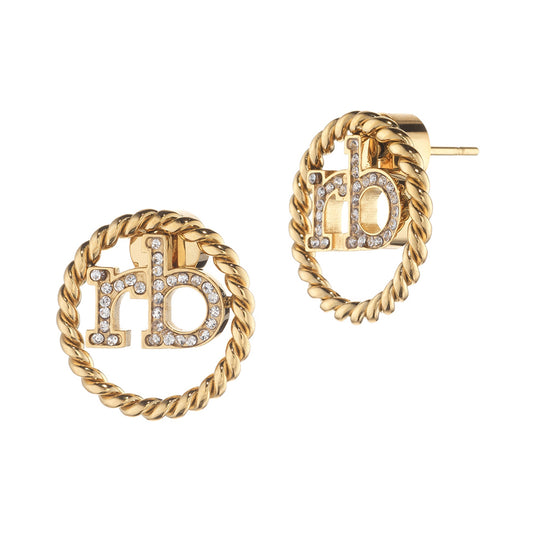Roccobarocco Ladies Earrings RBJ0008GP