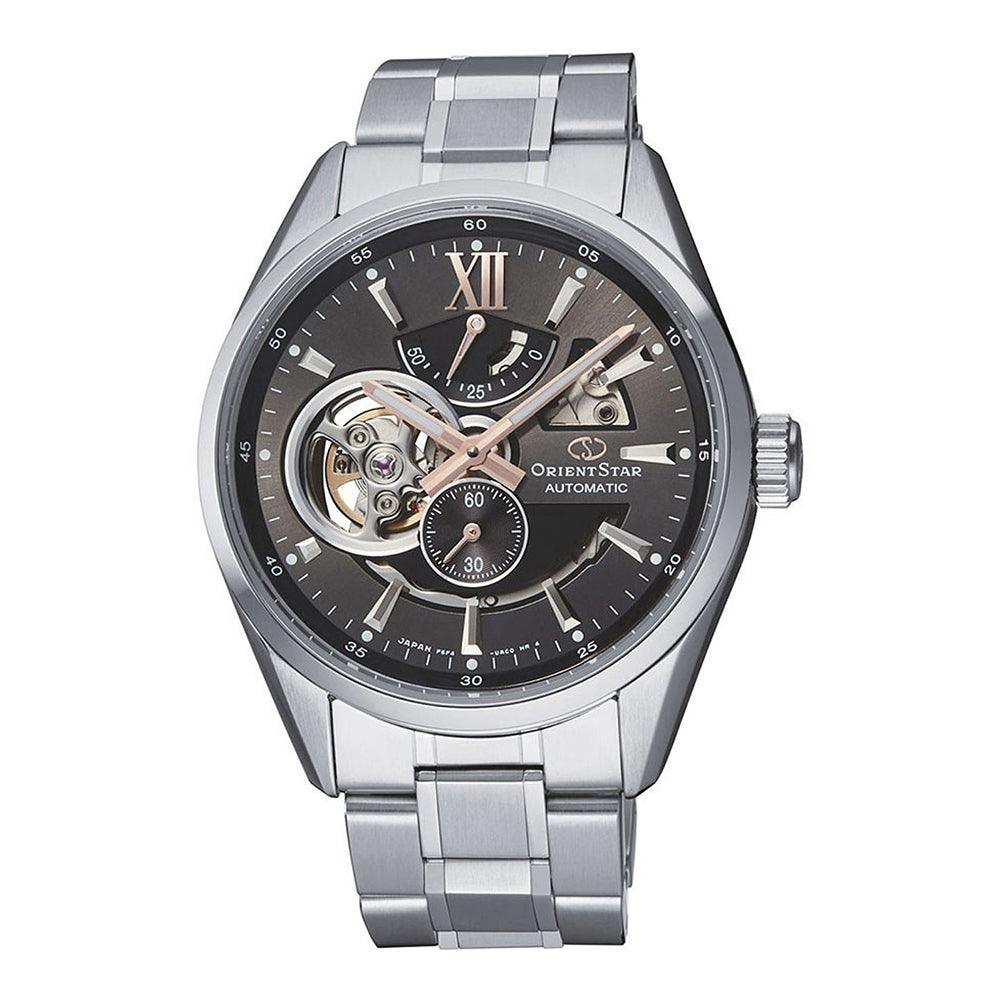 Orient Star Skeleton Automatic RE-AV0004N00B Mens Watch designed by Orient available from Moon Behind The Hill 's Jewelry > Watches > Mens range