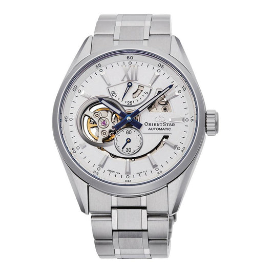 Orient Star Skeleton Automatic RE-AV0113S00B Mens Watch designed by Orient available from Moon Behind The Hill 's Jewelry > Watches > Mens range