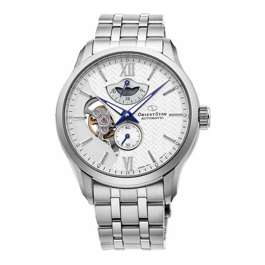 Orient Star Skeleton Automatic RE-AV0B01S00B Mens Watch designed by Orient available from Moon Behind The Hill 's Jewelry > Watches > Mens range