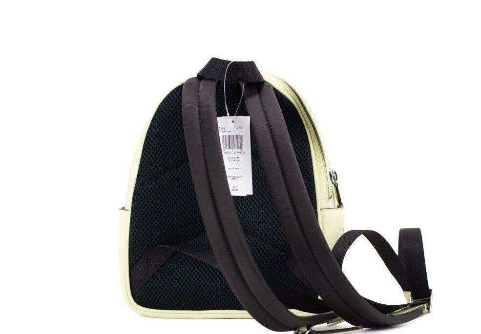 Coach Mini Court Backpack Bag (Pale Lime) - Designed by COACH Available to Buy at a Discounted Price on Moon Behind The Hill Online Designer Discount Store