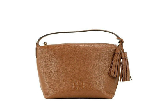 Tory Burch Thea Small Slouchy Shoulder Bag (Moose) designed by Tory Burch available from Moon Behind The Hill 's Handbags, Wallets & Cases > Handbags > Womens range