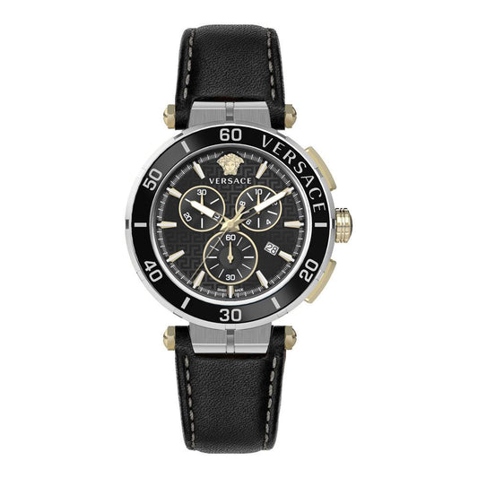 Versace VE3L00222 Greca Mens Watch Chronograph designed by Versace available from Moon Behind The Hill 's Jewelry > Watches > Mens range