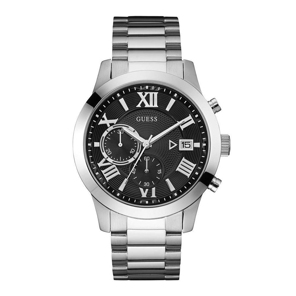 Guess Atlas W0668G3 Mens Watch Chronograph - Designed by Guess Available to Buy at a Discounted Price on Moon Behind The Hill Online Designer Discount Store