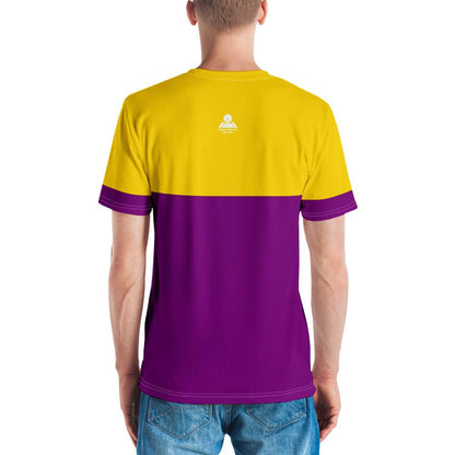 Men's Loċ Garman Retro 1950s Wexford GAA Supporters T-shirt designed by Moon Behind The Hill available from Moon Behind The Hill's Custom Made Apparel range