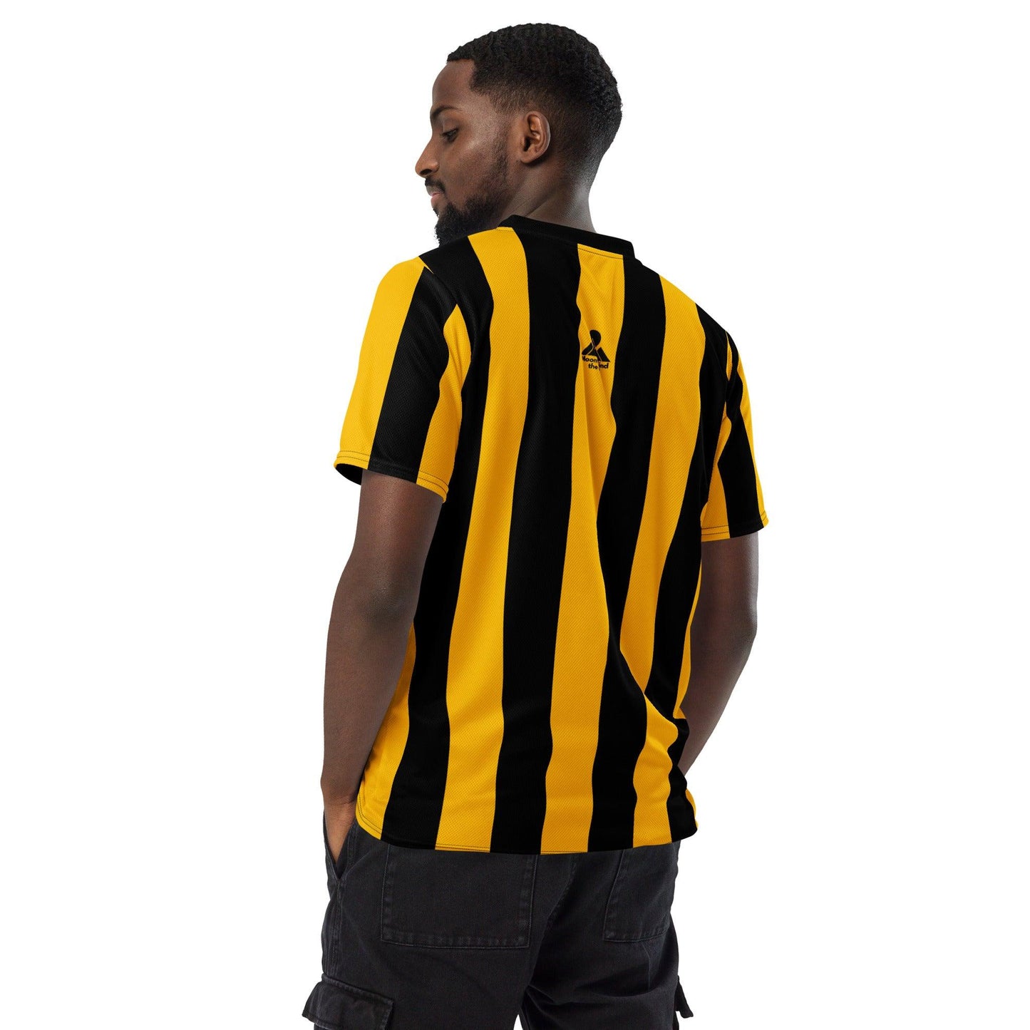 Kilkenny Recycled Polyester Unisex Sports Jersey - Designed by Moon Behind The Hill Available to Buy at a Discounted Price on Moon Behind The Hill Online Designer Discount Store