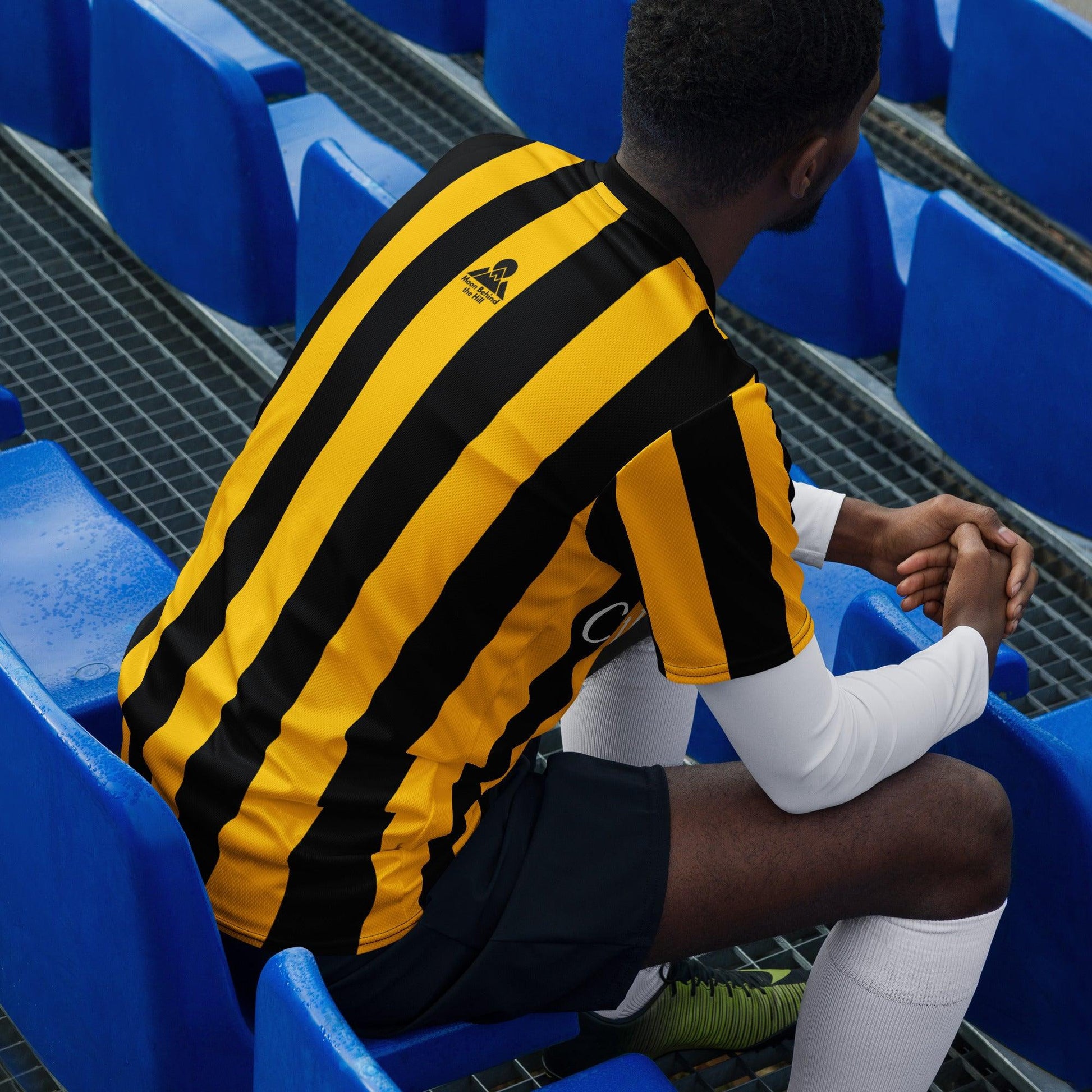 Kilkenny Recycled Polyester Unisex Sports Jersey - Designed by Moon Behind The Hill Available to Buy at a Discounted Price on Moon Behind The Hill Online Designer Discount Store