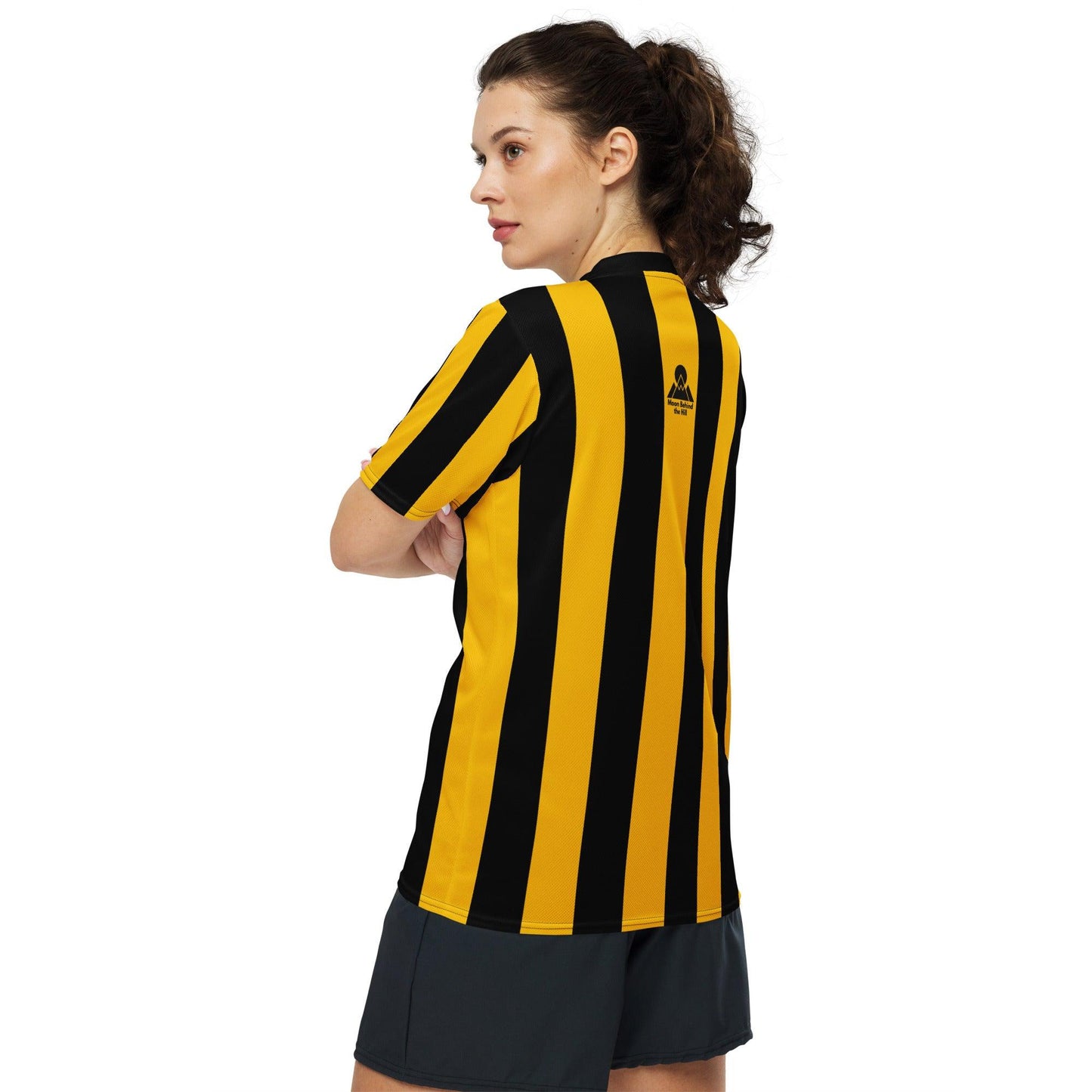 Kilkenny Recycled Polyester Unisex Sports Jersey - Designed by Moon Behind The Hill Available to Buy at a Discounted Price on Moon Behind The Hill Online Designer Discount Store