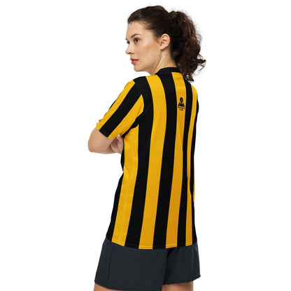Kilkenny Recycled Polyester Unisex Sports Jersey - Designed by Moon Behind The Hill Available to Buy at a Discounted Price on Moon Behind The Hill Online Designer Discount Store