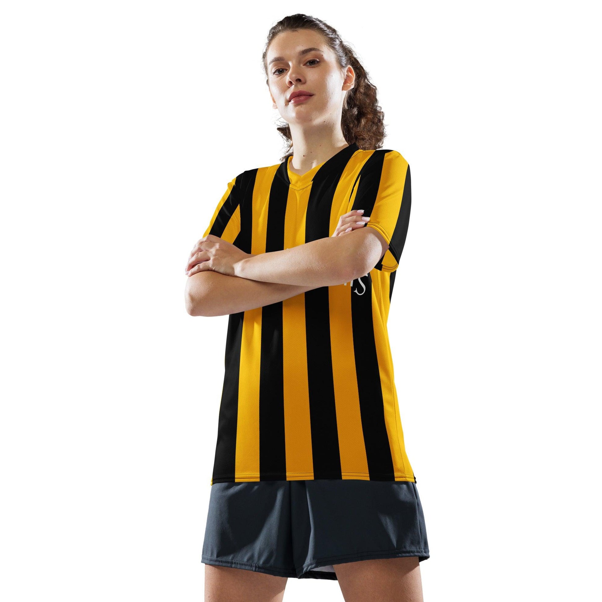 Kilkenny Recycled Polyester Unisex Sports Jersey - Designed by Moon Behind The Hill Available to Buy at a Discounted Price on Moon Behind The Hill Online Designer Discount Store