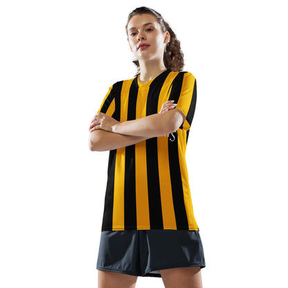 Kilkenny Recycled Polyester Unisex Sports Jersey - Designed by Moon Behind The Hill Available to Buy at a Discounted Price on Moon Behind The Hill Online Designer Discount Store