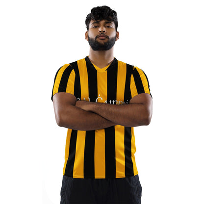 Kilkenny Recycled Polyester Unisex Sports Jersey - Designed by Moon Behind The Hill Available to Buy at a Discounted Price on Moon Behind The Hill Online Designer Discount Store