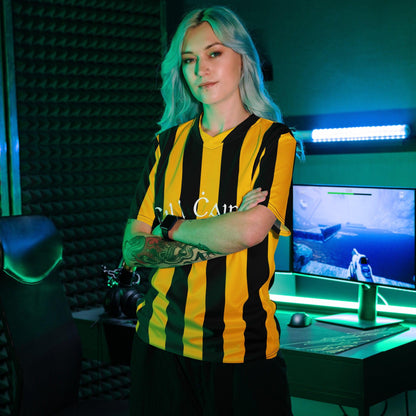 Kilkenny Recycled Polyester Unisex Sports Jersey - Designed by Moon Behind The Hill Available to Buy at a Discounted Price on Moon Behind The Hill Online Designer Discount Store