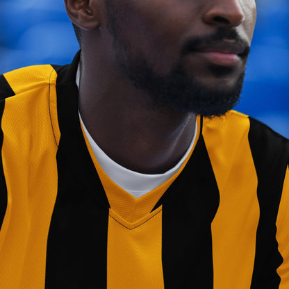 Kilkenny Recycled Polyester Unisex Sports Jersey - Designed by Moon Behind The Hill Available to Buy at a Discounted Price on Moon Behind The Hill Online Designer Discount Store