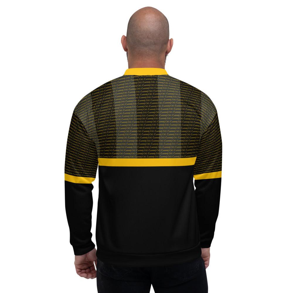 Cill Ċainniġ Kilkenny Supporters Unisex Bomber Jacket - Designed by Moon Behind The Hill Available to Buy at a Discounted Price on Moon Behind The Hill Online Designer Discount Store