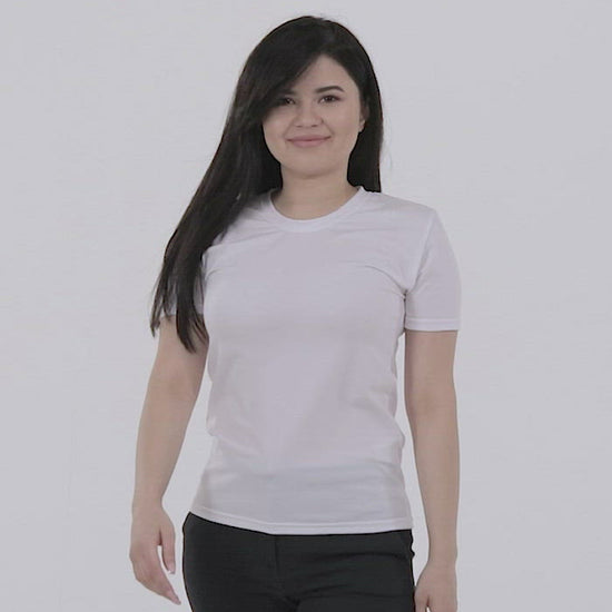 All Over Print Womens Crew Neck T-shirt.mp4