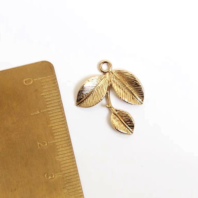 DIY supply - Jasmine flower leaf (gold/silver) - Designed by Upcycle with Jing Available to Buy at a Discounted Price on Moon Behind The Hill Online Designer Discount Store