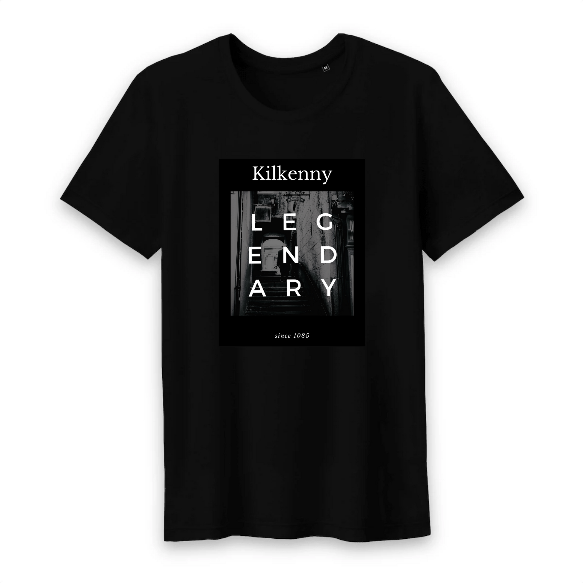 Kilkenny Legendary Market Slip T-Shirt - Designed by T-Pop Available to Buy at a Discounted Price on Moon Behind The Hill Online Designer Discount Store