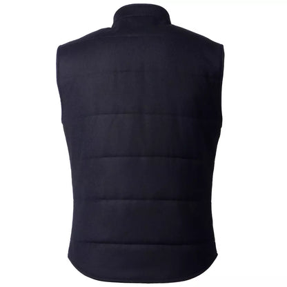 Men's Black Loro Piana Wool & Cashmere Vest