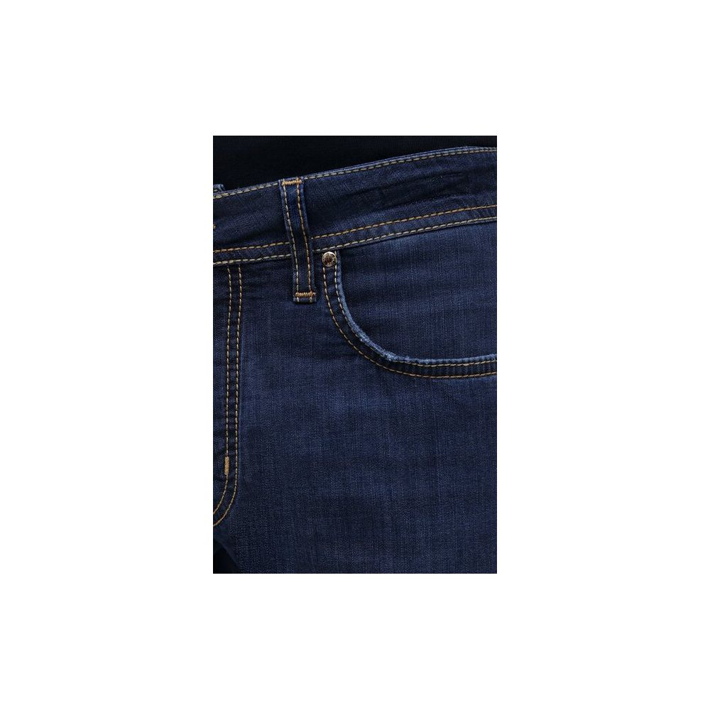 Blue Cotton Jeans & Pants