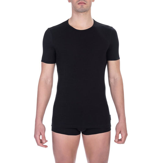 Bikkembergs Men's Black Cotton T-Shirt
