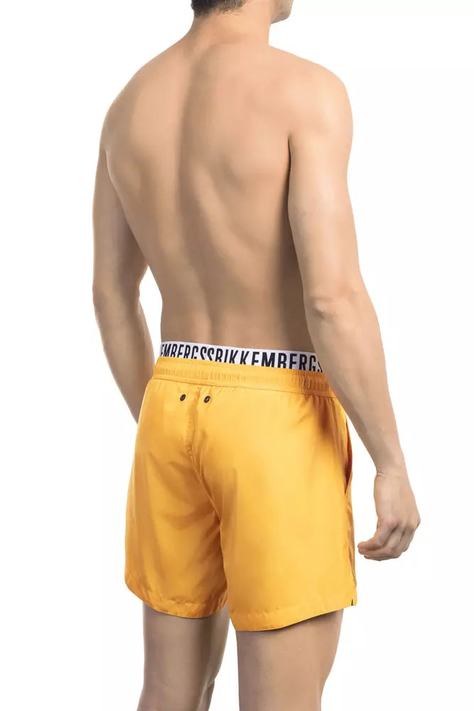 Bikkembergs Men's Light-blue Polyester Swimwear Shorts - Designed by Bikkembergs Available to Buy at a Discounted Price on Moon Behind The Hill Online Designer Discount Store