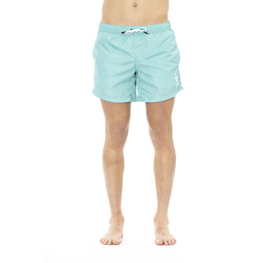 Bikkembergs Men's Blue Polyester Swimwear Shorts