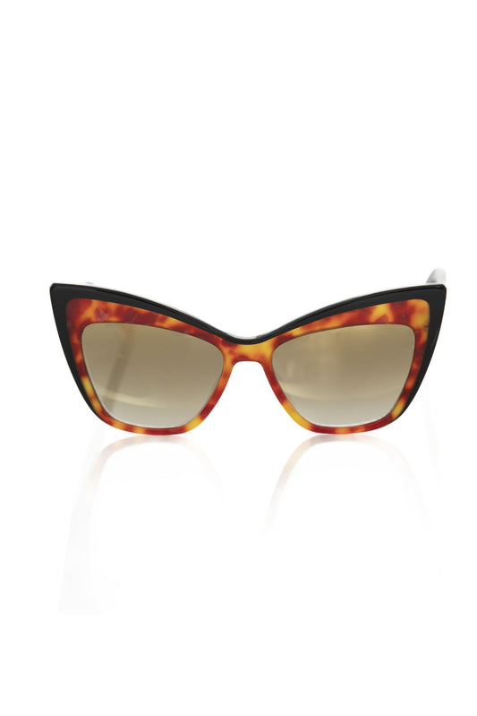 Frankie Morello FRMO-22077 Brown Acetate Sunglasses