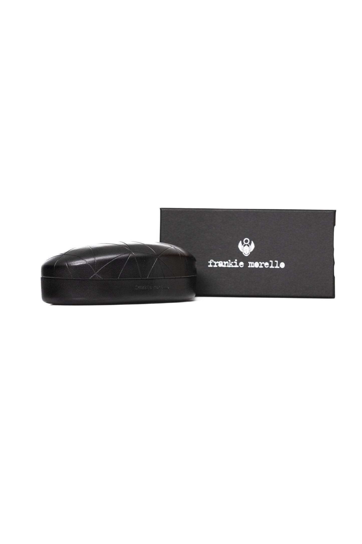Frankie Morello FRMO-22081 Black Acetate Sunglasses