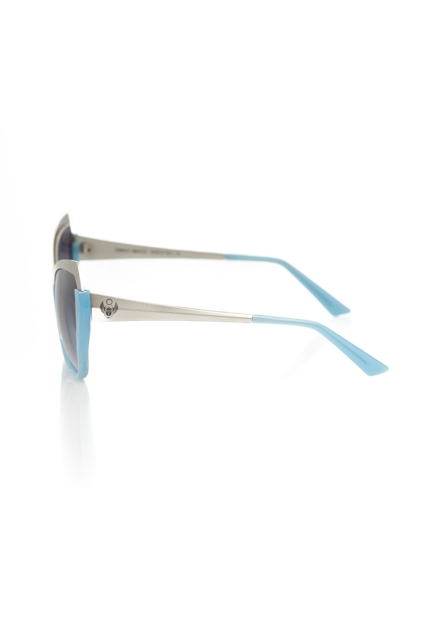 Frankie Morello FRMO-22082 Light Blue Acetate Sunglasses