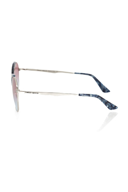 Frankie Morello FRMO-22085 Blue Metallic Fibre Sunglasses
