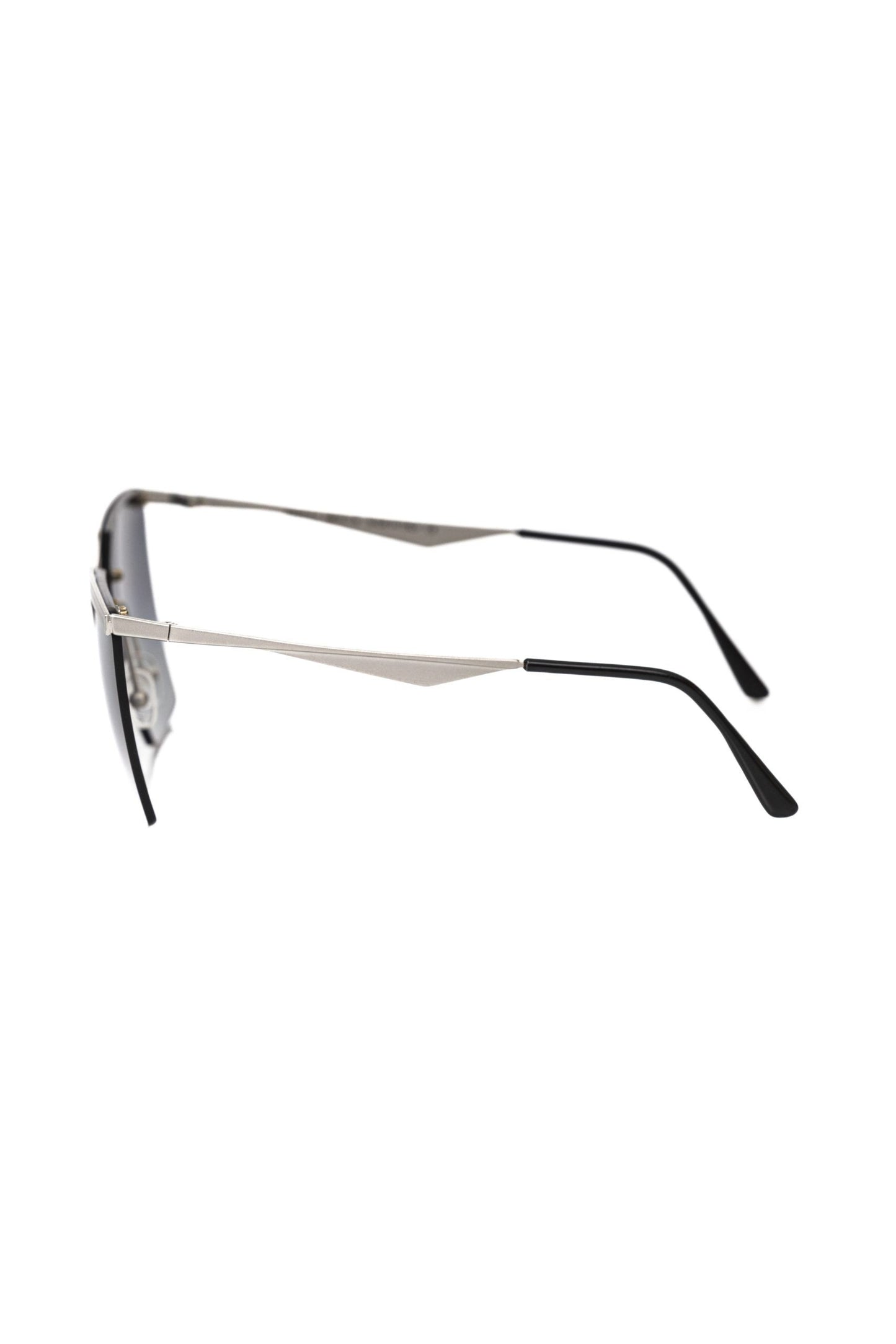 Frankie Morello FRMO-22087 Silver Metallic Fibre Sunglasses