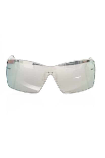 Frankie Morello FRMO-22091 Silver Metallic Fibre Sunglasses