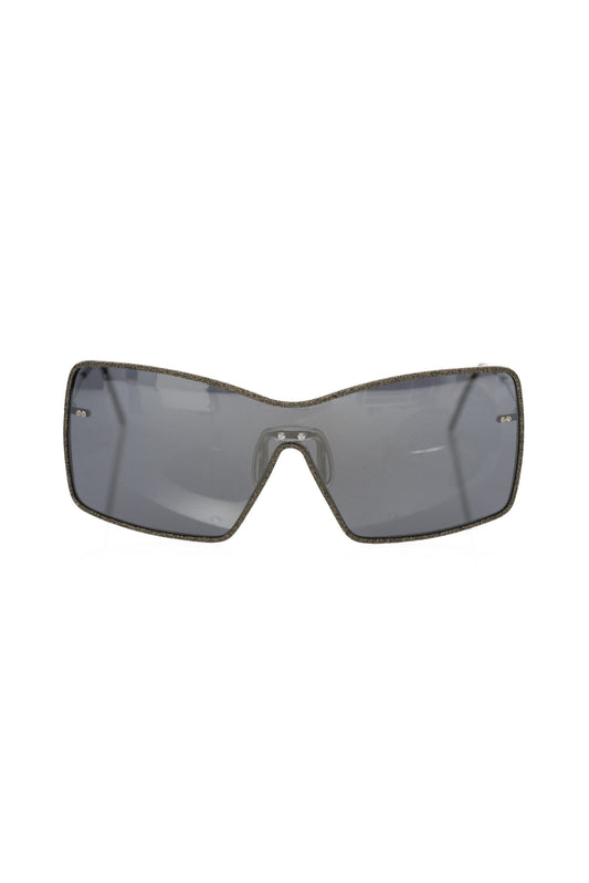 Frankie Morello FRMO-22093 Black Metallic Fibre Sunglasses