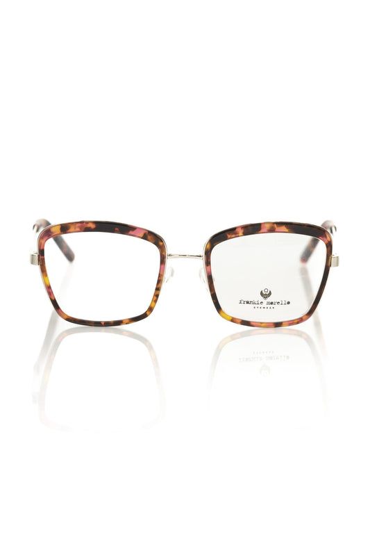 Frankie Morello FRMO-22105 Red Metallic Fibre Frames - Designed by Frankie Morello Available to Buy at a Discounted Price on Moon Behind The Hill Online Designer Discount Store