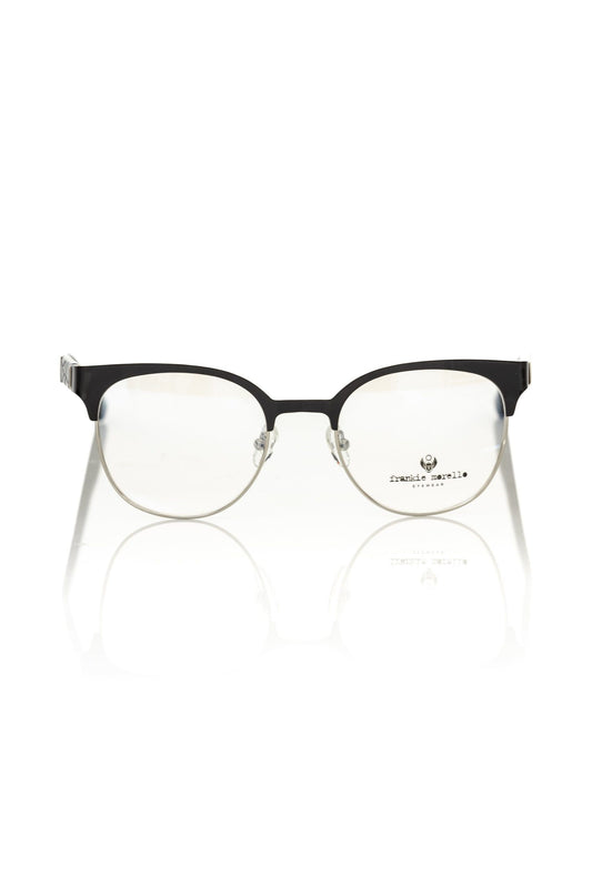 Frankie Morello FRMO-22118 Black Acetate Frames - Designed by Frankie Morello Available to Buy at a Discounted Price on Moon Behind The Hill Online Designer Discount Store