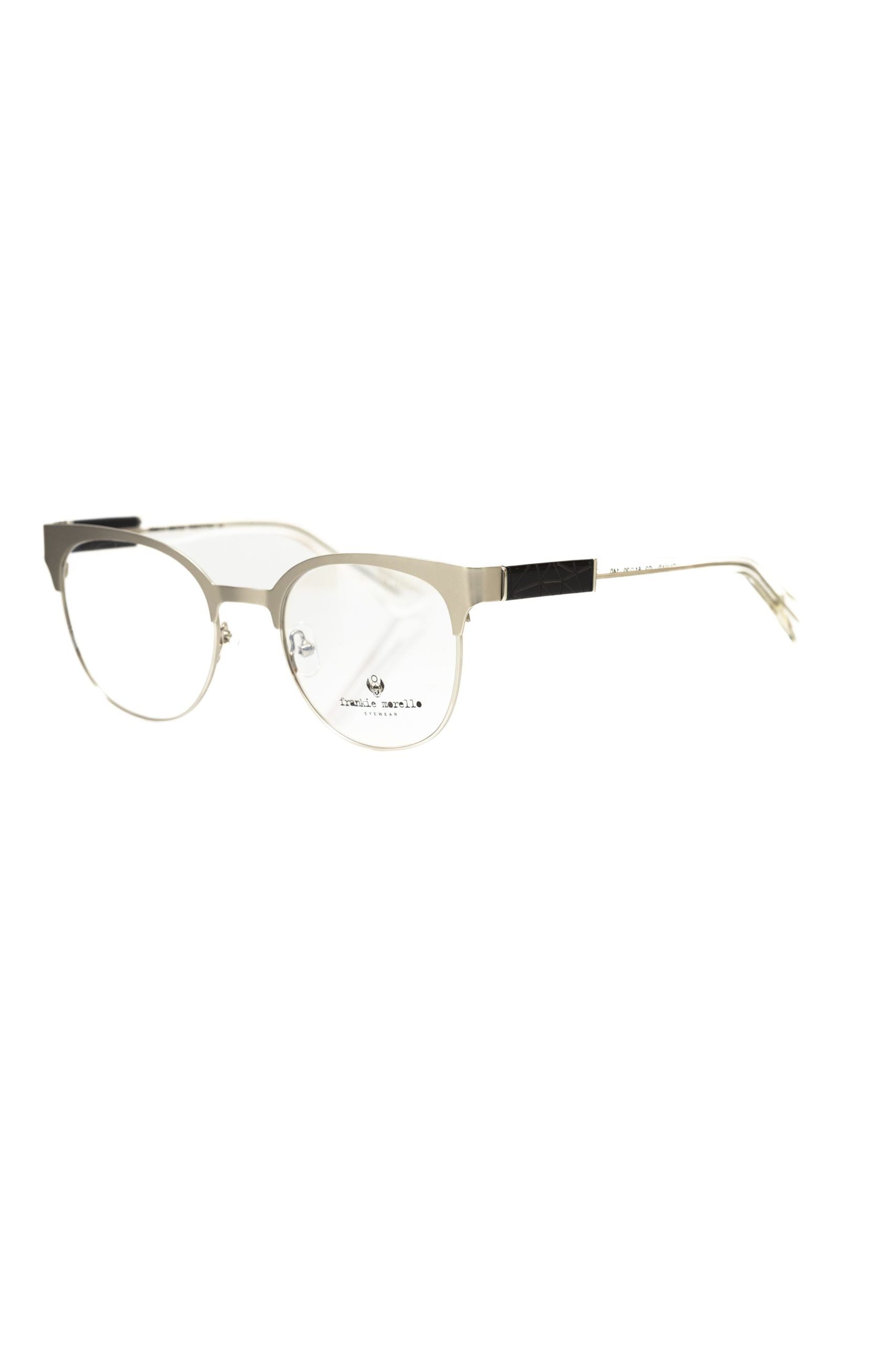 Frankie Morello FRMO-22120 Black Acetate Frames - Designed by Frankie Morello Available to Buy at a Discounted Price on Moon Behind The Hill Online Designer Discount Store