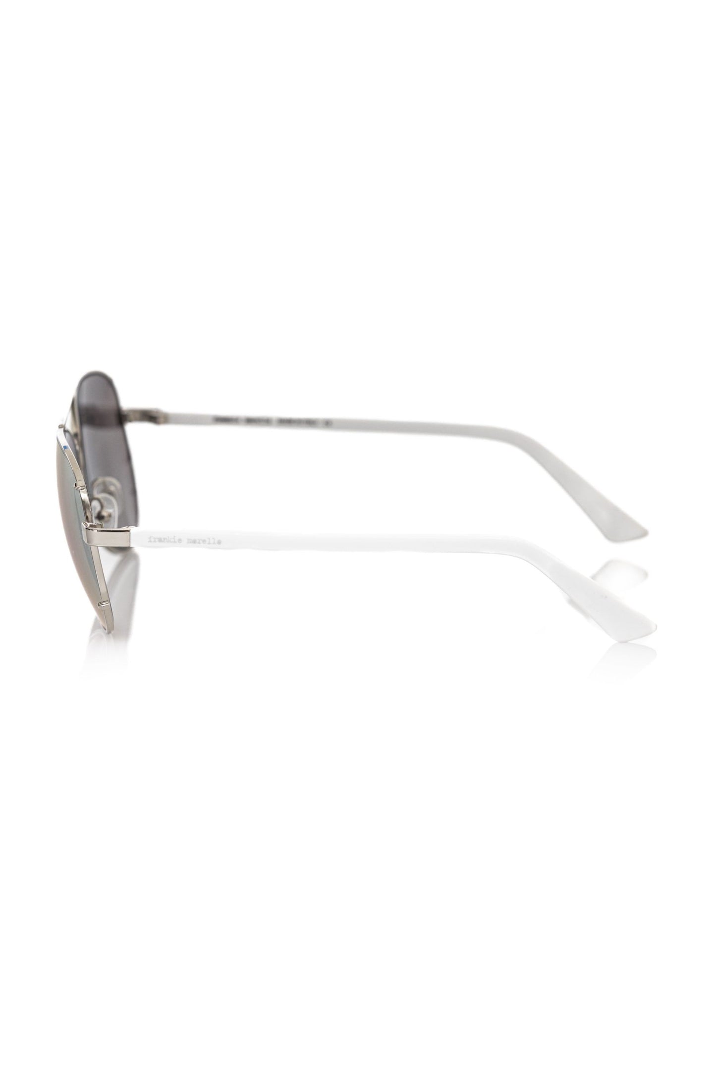 Frankie Morello FRMO-22121 Silver Metallic Fibre Sunglasses