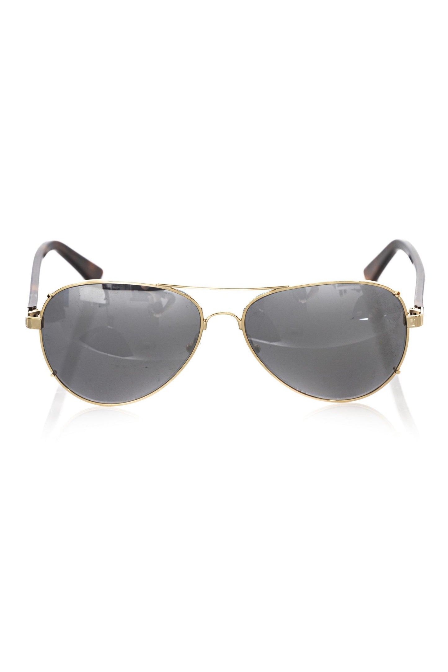 Frankie Morello FRMO-22122 Gold Metallic Fibre Sunglasses