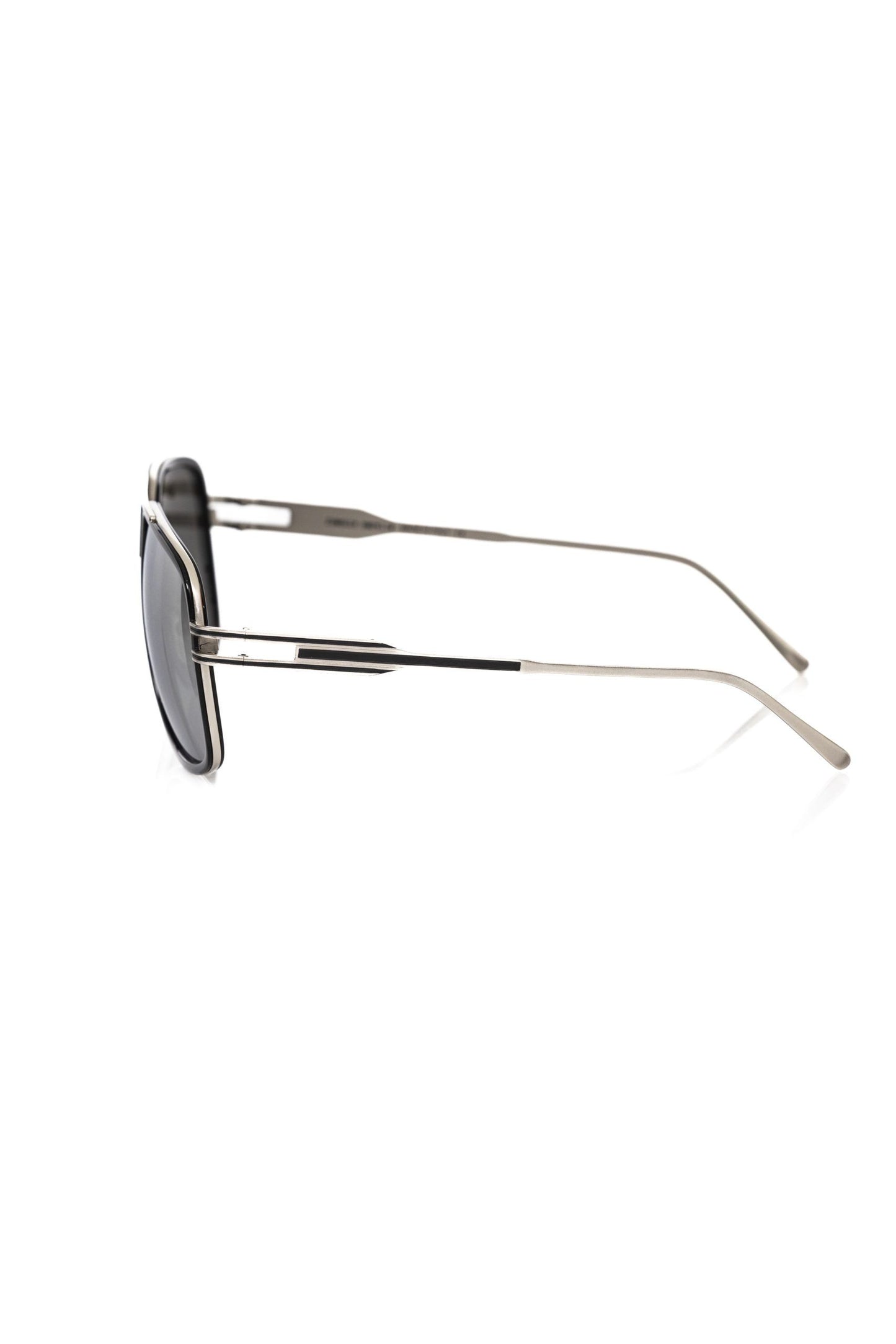 Frankie Morello FRMO-22127 Black Metallic Fibre Sunglasses