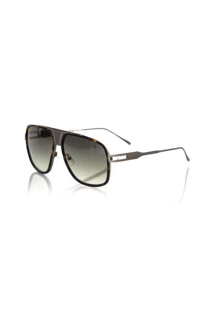 Frankie Morello FRMO-22128 Brown Metallic Fibre Sunglasses