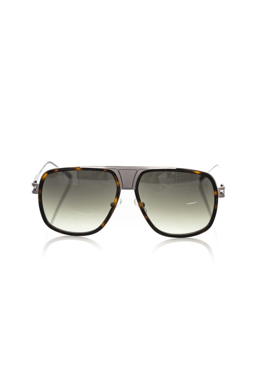 Frankie Morello FRMO-22128 Brown Metallic Fibre Sunglasses