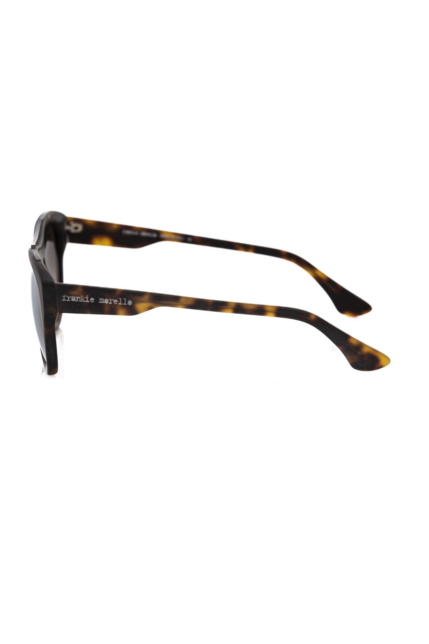 Frankie Morello FRMO-22131 Brown Acetate Sunglasses