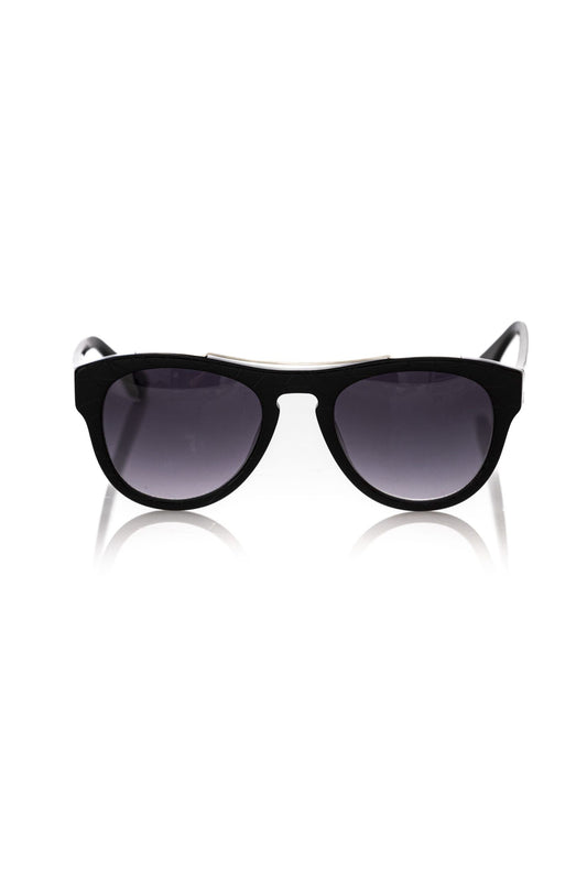 Frankie Morello FRMO-22132 Black Acetate Sunglasses