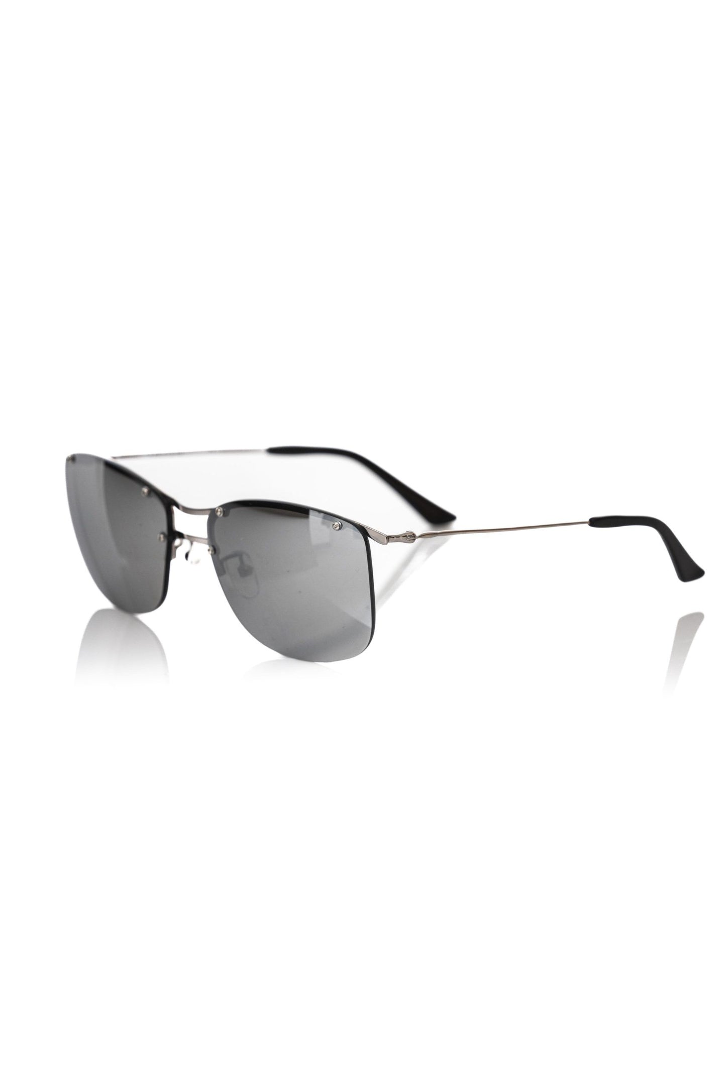 Frankie Morello FRMO-22138 Silver Metallic Fibre Sunglasses