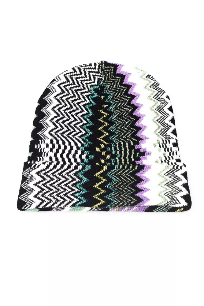 Missoni Women's Multicolor Wool Hat designed by Missoni available from Moon Behind The Hill 's Clothing Accessories > Hats > Womens range